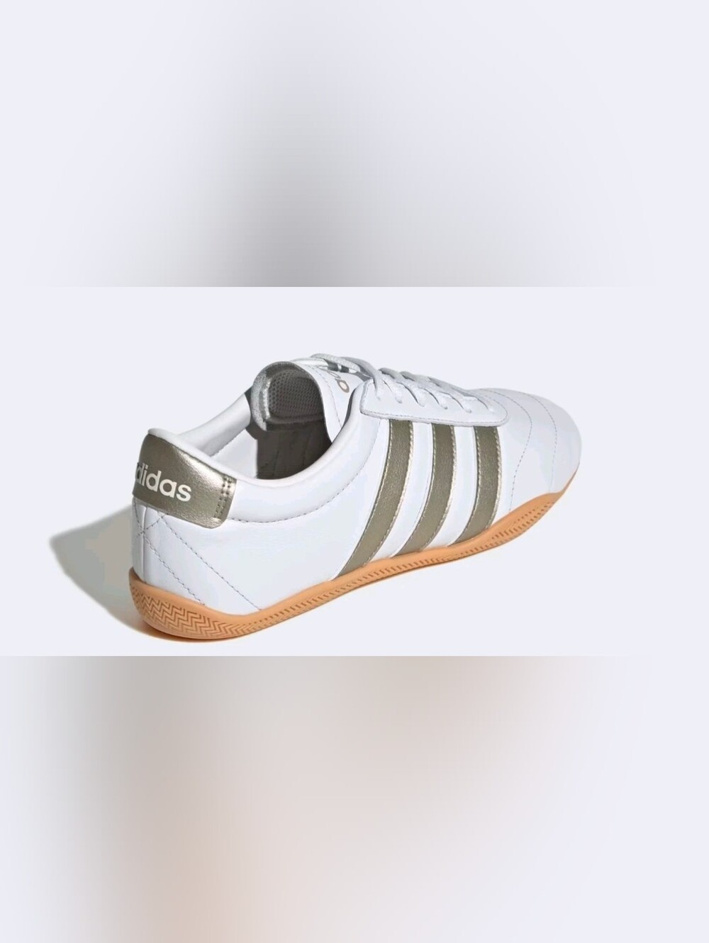 FLASH SALE- NWT- Adidas Women's Grand Court Lo 'White Cyber Metallic 'Shoes - Picture 2 of 16